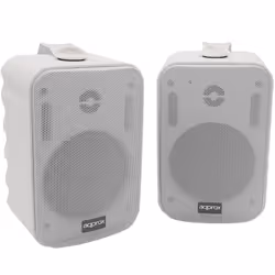 Approx APPSPK15X2, 2.0 canali, Cablato, 30 W, 80 - 20000 Hz, 8 Ω, Bianco