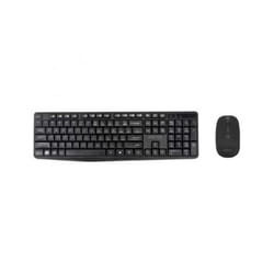 Approx APPMX335 tastiera Mouse incluso Ufficio RF Wireless QWERTY Spagnolo Nero