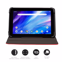 Nilox NXFB002 custodia per tablet 26,7 cm (10.5") Custodia a fondina Rosso - Vista aggiuntiva 4
