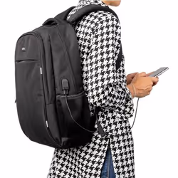 Nilox NXBK041 zaino Zaino casual Nero Poliestere - Vista aggiuntiva 7