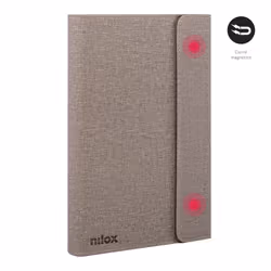 Nilox NXFB005 custodia per tablet 26,7 cm (10.5") Custodia a fondina Grigio