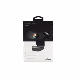 Nilox NXWC01 webcam USB 2.0 Nero - Vista aggiuntiva 7