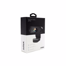Nilox NXWC01 webcam USB 2.0 Nero - Vista aggiuntiva 8