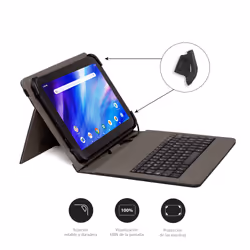 Nilox NXFU001 custodia per tablet 26,7 cm (10.5") Custodia a fondina Nero - Vista aggiuntiva 2