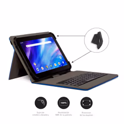 Nilox NXFU003 custodia per tablet 26,7 cm (10.5") Custodia a fondina Blu - Vista aggiuntiva 2