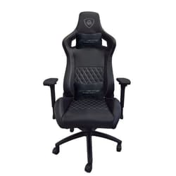KeepOut XSPROHAMMER Sedia per gaming universale Seduta imbottita Nero, Grigio