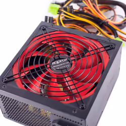 Approx FUENTE ALIM. GAMING ATX 800W alimentatore per computer 20+4 pin ATX Nero, Rosso