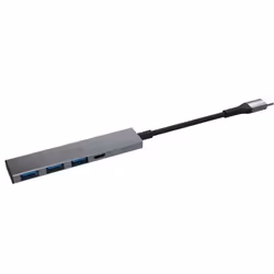 Nilox NXHUBUSBC02 hub di interfaccia USB 3.2 Gen 1 (3.1 Gen 1) Type-A + Type-C 625 Mbit/s