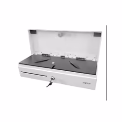 APPCASH02FLIPTOPWH è un cassetto portadenaro compatto, perfetto per tutti i tipi di negozi e punti vendita. Progettato per un ...