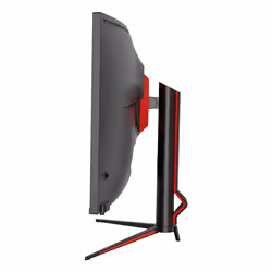 KeepOut XGM34UW LED display 34" UltraWide Quad HD Nero, Rosso - Vista aggiuntiva 4