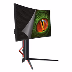 KeepOut XGM34UW LED display 34" UltraWide Quad HD Nero, Rosso - Vista aggiuntiva 5