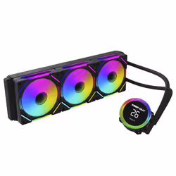 KeepOut XWC-360 PRO sistema di raffreddamento per computer Processore Kit di raffreddamento a liquido 12 cm Nero - Vista aggiuntiva 2