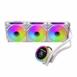 KeepOut XWC-360 PRO Processore Kit di raffreddamento a liquido 12 cm Bianco - Vista aggiuntiva 3
