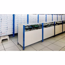 Simonrack Simonclick 5/400 Acciaio Metallo Blu, Bianco - Vista aggiuntiva 8