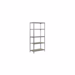 La scaffalatura metallica senza viti MaderClick 5/400 galva/legno di Simon Rack è un prodotto resistente e di alta qualità. C ...
