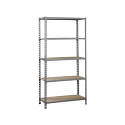 Simonrack Kit Maderclick 5/500 Legno Metallo Grigio, Legno naturale