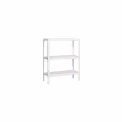 Scaffalatura metallica senza viti svasate con un design migliore e con vassoi metallici. Montaggio facile e veloce senza viti ...