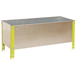 Giardino urbano in metallo Simon Rack con viti colore verde/galvanizzato 410x900x400 mm Made in Spain