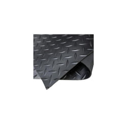 EXMA Tappetino in gomma/gomma 1x10m, spessore 3mm, per uso domestico o professionale, colore nero