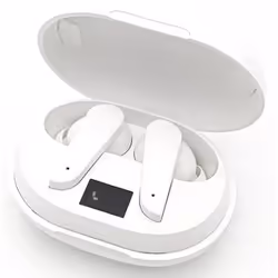 ELBE ABTWS-005-B cuffia e auricolare True Wireless Stereo (TWS) In-ear MUSICA USB tipo-C Bluetooth Bianco - Vista aggiuntiva 2