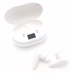 ELBE ABTWS-005-B cuffia e auricolare True Wireless Stereo (TWS) In-ear MUSICA USB tipo-C Bluetooth Bianco - Vista aggiuntiva 3