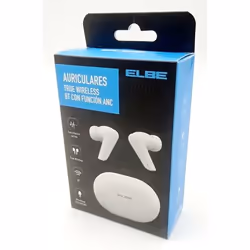 ELBE ABTWS-005-B cuffia e auricolare True Wireless Stereo (TWS) In-ear MUSICA USB tipo-C Bluetooth Bianco - Vista aggiuntiva 5