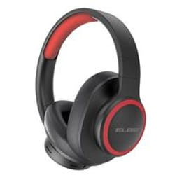 ELBE ABT-B26-N cuffia e auricolare Cuffie Wireless A Padiglione MUSICA Bluetooth Nero, Rosso