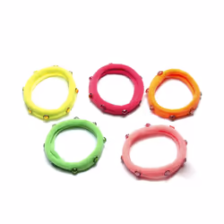 Gomme con pietre colorate 5 u