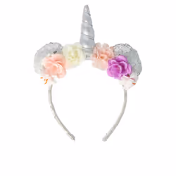 Diadema Lentejuelas unicornio 1 pz