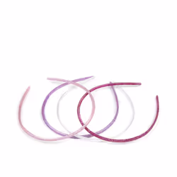 Diademas Finas De Purpurina cofanetto 4 pz