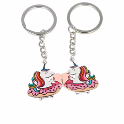 Llaveros Unicornio Con Imán Bff cofanetto 2 pz