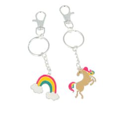 Llaveros UNICORNIO-ARCOIRIS Bff cofanetto 2 pz