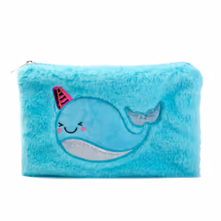Estuche pompón ballena 1 pz