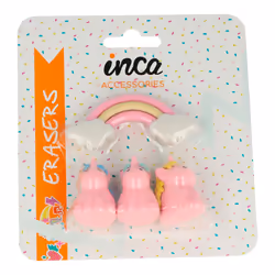 Gomme Unicorno 4 u