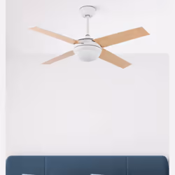 Fabrilamp 159092401 ventilatore Faggio, Bianco