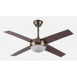 Fabrilamp 159092436 ventilatore Oro, Noce
