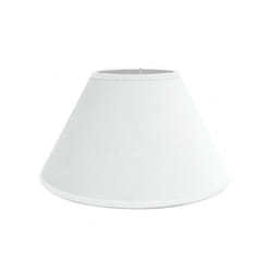 Fab 157324501 Paralume trasparente E27 Bianco 45dx23dx29h Chiuso Conico