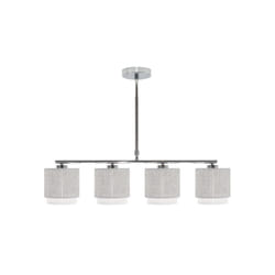 Lampada Kenya 4xe14 Grigio/bianco of FABRILAMP.