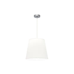 Fabrilamp - Lampada a sospensione Maldivas 1xe27 Cromo/bianco Reg.40d de .