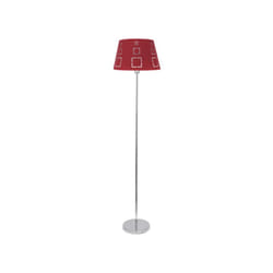 Fabrilamp - Lampada da terra De Soggiorno Celaya 1xe27 Rosso de .