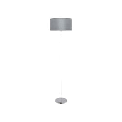 Fabrilamp - Lampada da terra serie Axel Argento 1xe27 40d de .
