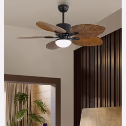 Fabrilamp 128891502 ventilatore Nero, Marrone