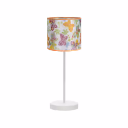 Lampada da tavolo Papillon Arancione 1xe14 37x16d, 3 anni degaranzia