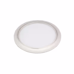 Faretto da incasso rotondo TREVOR de in colore argento perlato. Ha una potenza dededede 20 watt, 1600 lumen e 3000K. La sua m ...