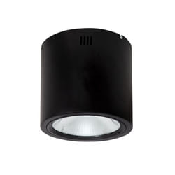 Faretto da superficie 20w 4000k tubolare 1600lm nero 18x16,3x16,3 cm