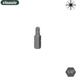 Set di 10 inserti Pozidriv 1x25mm 1/4' acciaio bpz125 Mota