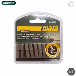 Adattatore esagonale 25mm 1-4 10unità Bab061 mota. . . Indice di protezione IP : IP20 Certificazione : QUESTO Garanzia : 2 an ...
