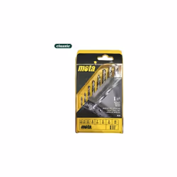 Set di 8 punte a.r. per metallo da 3mm a 10mm mj8 (hss: diametri: 3mm - 4mm - 5mm - 6mm - 7mm - 8mm - 9mm - 10mm)