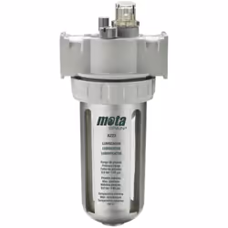Lubrificatore a223 gamma di pressione: 0,7-8,3bar/10-120psi. tº max: 60º cen ingresso aria in bolla 1/4".