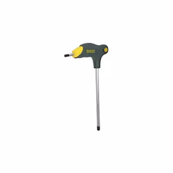 Chiave a bussola esagonale t con impugnatura-3x125 lx03 cromo vanadio albero cromato conpunta magnetizzata. impugnatura ergon ...
